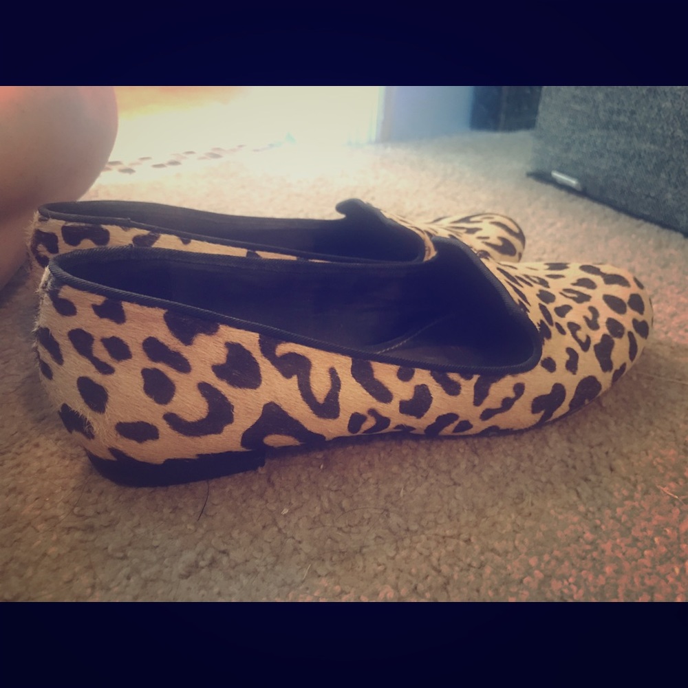 Leopard loafer